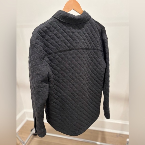 Faherty Navy Quilted Utility Jacket - Picture 2 of 3